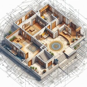 East-facing house vastu plan
